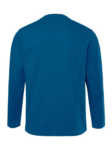JP1880 Kurzarm T-Shirt in blaugrün