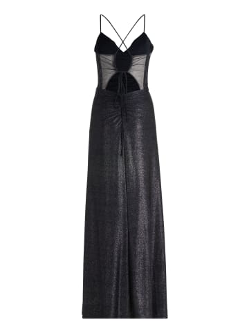 Vera Mont Abendkleid im Glitzer-Look in Dark Blue/Dark Blue
