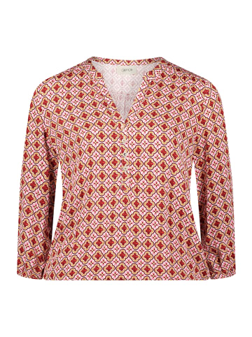 CARTOON Casual-Bluse mit Muster in Cream/Rosé