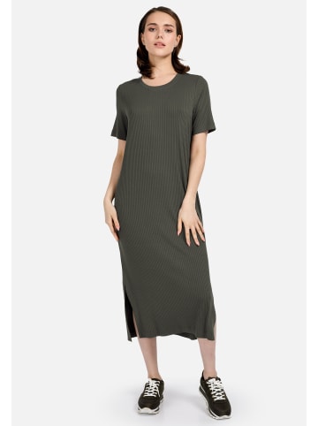 HELMIDGE Etuikleid Maxikleid in khaki