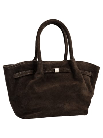 Forty degrees Handtasche in dunkelbraun