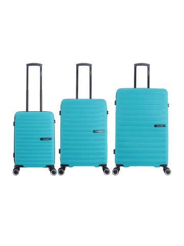 Saxoline Koffer-Set Fiesta in turquoise