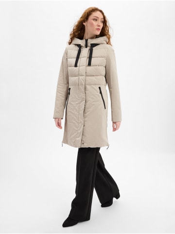 AMBER & JUNE Mantel in kitt