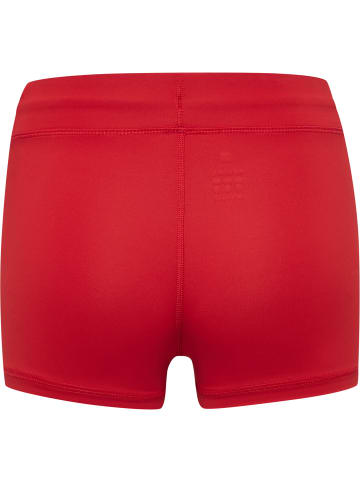 Newline Verstellbare Taille Tight Kurze Hose Reflektierend Logo Women Core Damen in TANGO RED