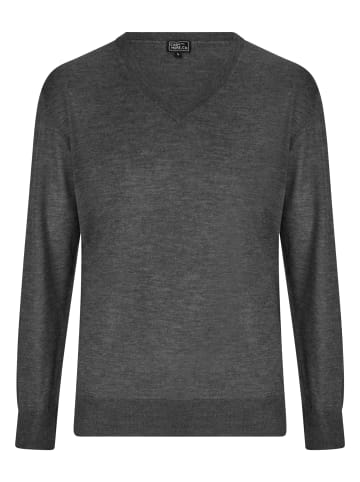CASH-MERE.CH V-Ausschnitt Pullover in Flanell