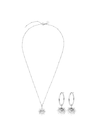 PURELEI Halsketten-Set Inner Sun Silber