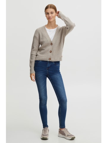 Oxmo Strickjacke OXNorene in Beige