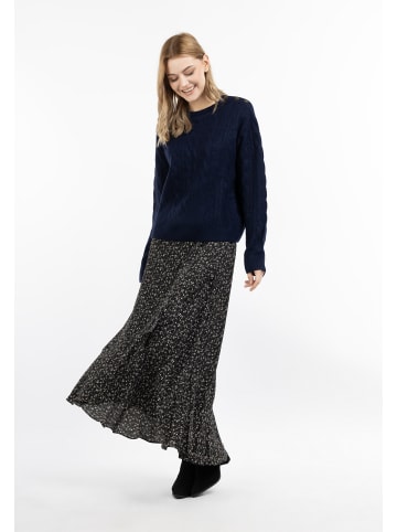 DreiMaster Damen Strick Pullover in Marine