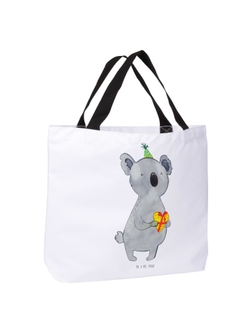 Mr. & Mrs. Panda Umhängetasche Koala Geschenk ohne Spruch in Weiß