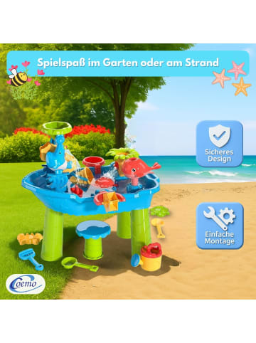 Coemo Wasserspieltisch NARIUS Spieltisch in Bunt
