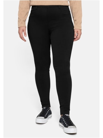 sheego Treggings in schwarz