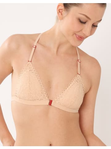 Scandale Eco-lingerie Triangel-Bh Mit Rückendetail in Beige