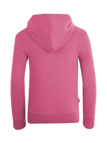 Trollkids Hoodie Pullover mit Kapuze "Trondheim" in Rosa