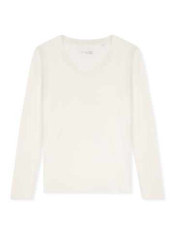Schiesser Schlafanzug Oberteil Mix & Relax in Offwhite