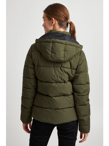 Oxmo Winterjacke OXSofina 21800022-ME Winterjacke mit Kapuze in Grün