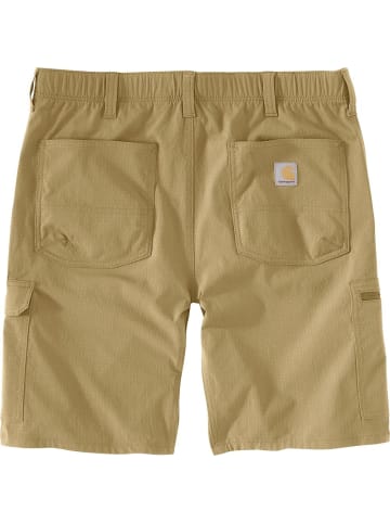 CARHARTT  Arbeitsshort "Relaxed 10" Force™ Ripstop Cargo Short" in Beige