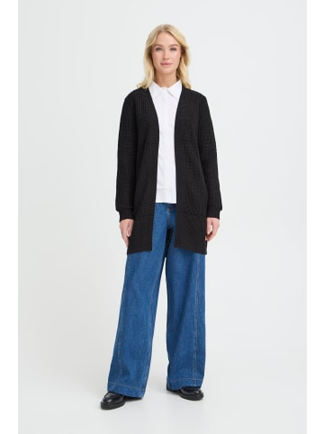 Oxmo Strickjacke OXEdna in Schwarz