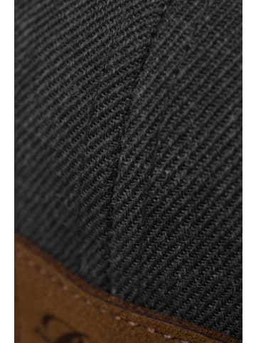 Reell Cap "Suede Cap" in Schwarz