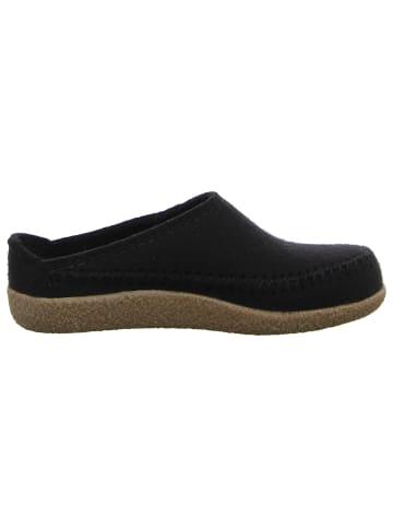 HAFLINGER Hausschuh in schwarz