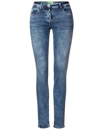 Cecil Loose Fit Jeans in Blau