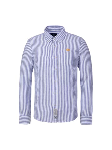 La Martina Langarmhemd MCC012 in weiss