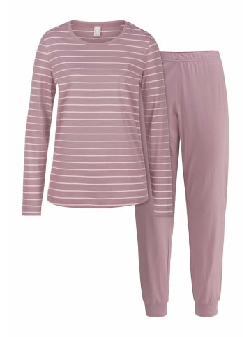 Hessnatur Pyjama Regular in altrosa