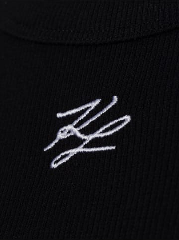 Karl Lagerfeld Top Autograph Tank in schwarz