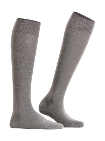 Falke Kniestrümpfe Sensitive Berlin in Light grey mel