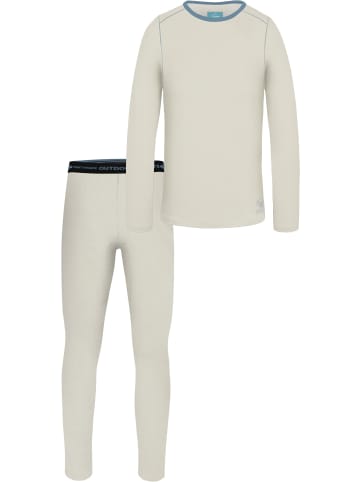 Normani Outdoor Sports Kinder Merino Thermo Unterwäsche in Wollweiß