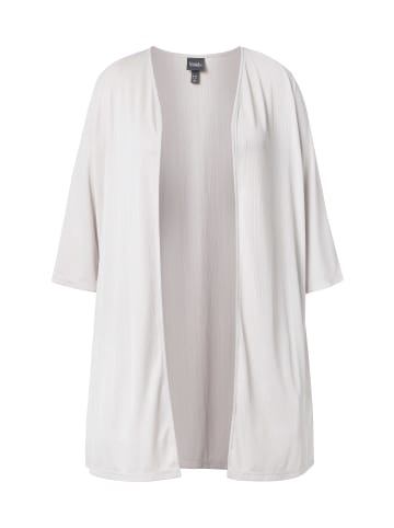 Ulla Popken Shirtjacke in graubeige