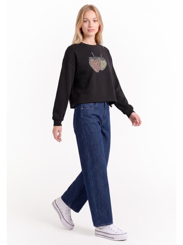 myMo Women Sweatshirt in Black