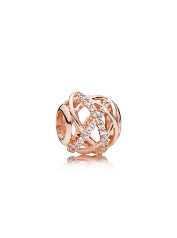 Pandora 14K rosa vergoldete Metalllegierung Charm