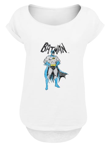 F4NT4STIC Long Cut T-Shirt The Batman Vintage in weiß