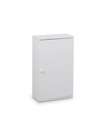 relaxdays Badschrank in Weiß - (B)30 x (H)50 x (T)15,5 cm