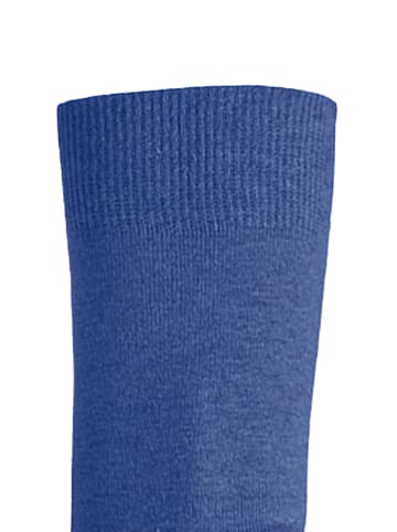 Kunert Socken Liz druckfreier Bund in royal