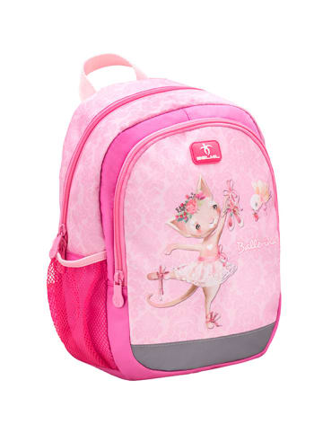 Belmil Kindergartenrucksack "Kiddy Plus Ballerina" in Pink - H 33 cm L 23 cm T 13 cm