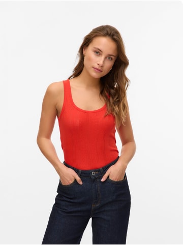 Vero Moda Tanktop in Fiery Red