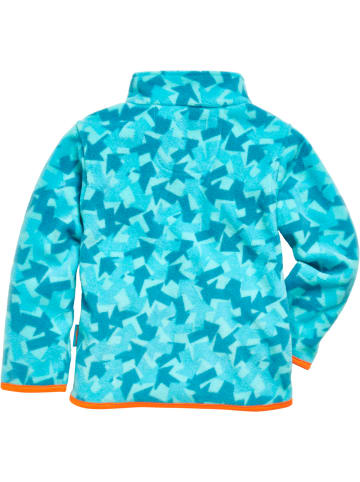 Playshoes Fleece-Jacke Pfeile Camouflage in Petrol