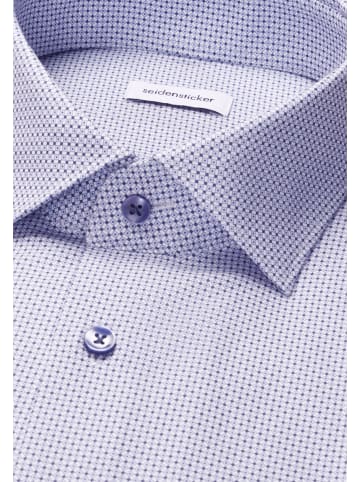 Seidensticker Business Hemd Comfort in Mittelblau