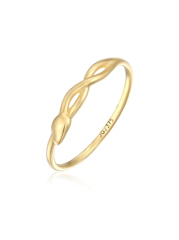 Elli Ring 375 Gelbgold Schlange in Gold