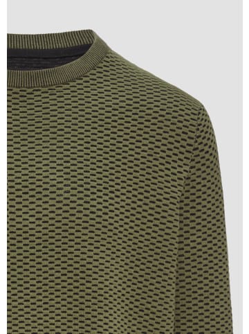 QS Strickpullover langarm in Olive
