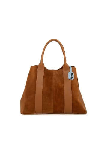 BAGmori Schultertasche in Camel