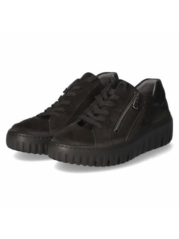 WALDLÄUFER orthopädischer Schnürhalbschuh in schwarz