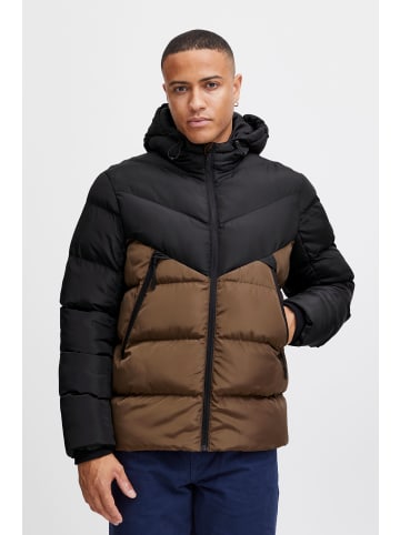 BLEND Steppjacke Outerwear 20716150  Dicke Steppjacke mit Color-Block in Braun