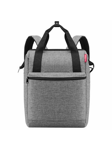 Reisenthel travelling allrounder R / L / Tragetasche und Rucksack (twist silver) in twist silver