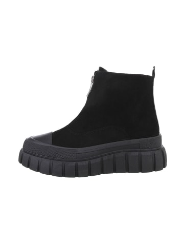 Ital-Design Stiefelette in Schwarz