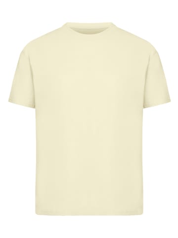 F4NT4STIC Ladies Everyday Tee Escape Discover the World Palm Trees in softyellow