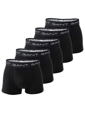 Gant Boxershort 5er Pack in Schwarz