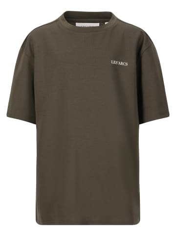 Les'Arcs T-Shirt Tynan in 1071 Black Ink
