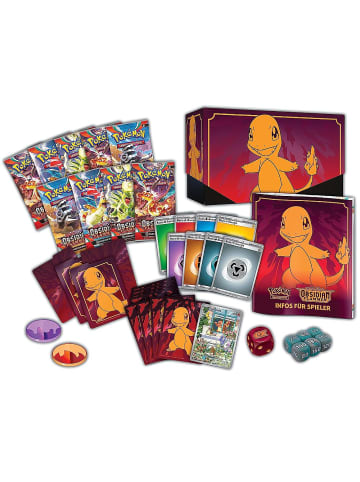 Pokémon Glumanda | Top-Trainer-Box | Pokemon Sammel-Karten Kollektion deutsch